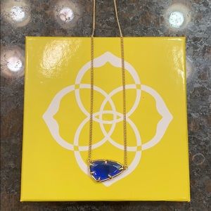 Kendra Scott blue stone necklace